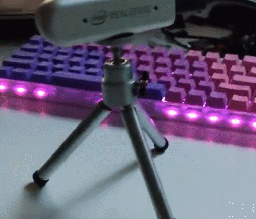 near-IR structured light