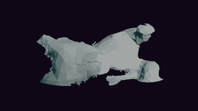 rotating gif of a slightly better scan