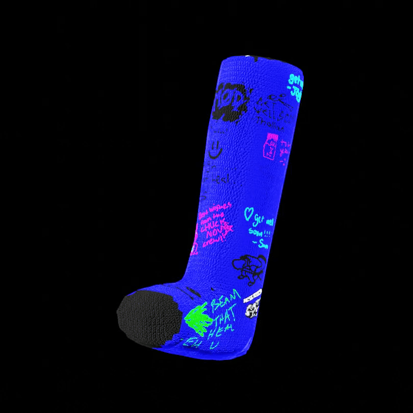 Gif of the cast model