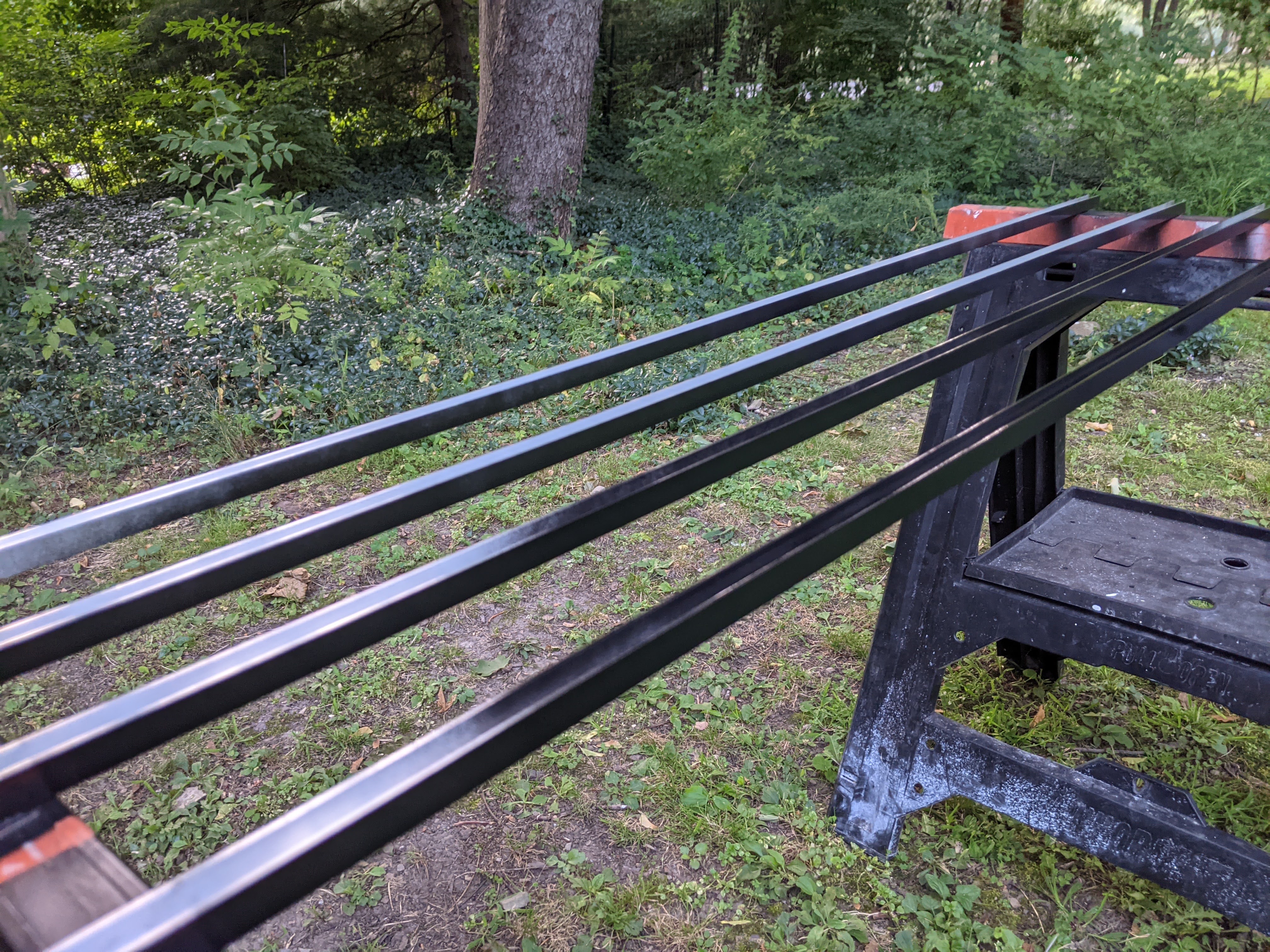 images of painting the rails