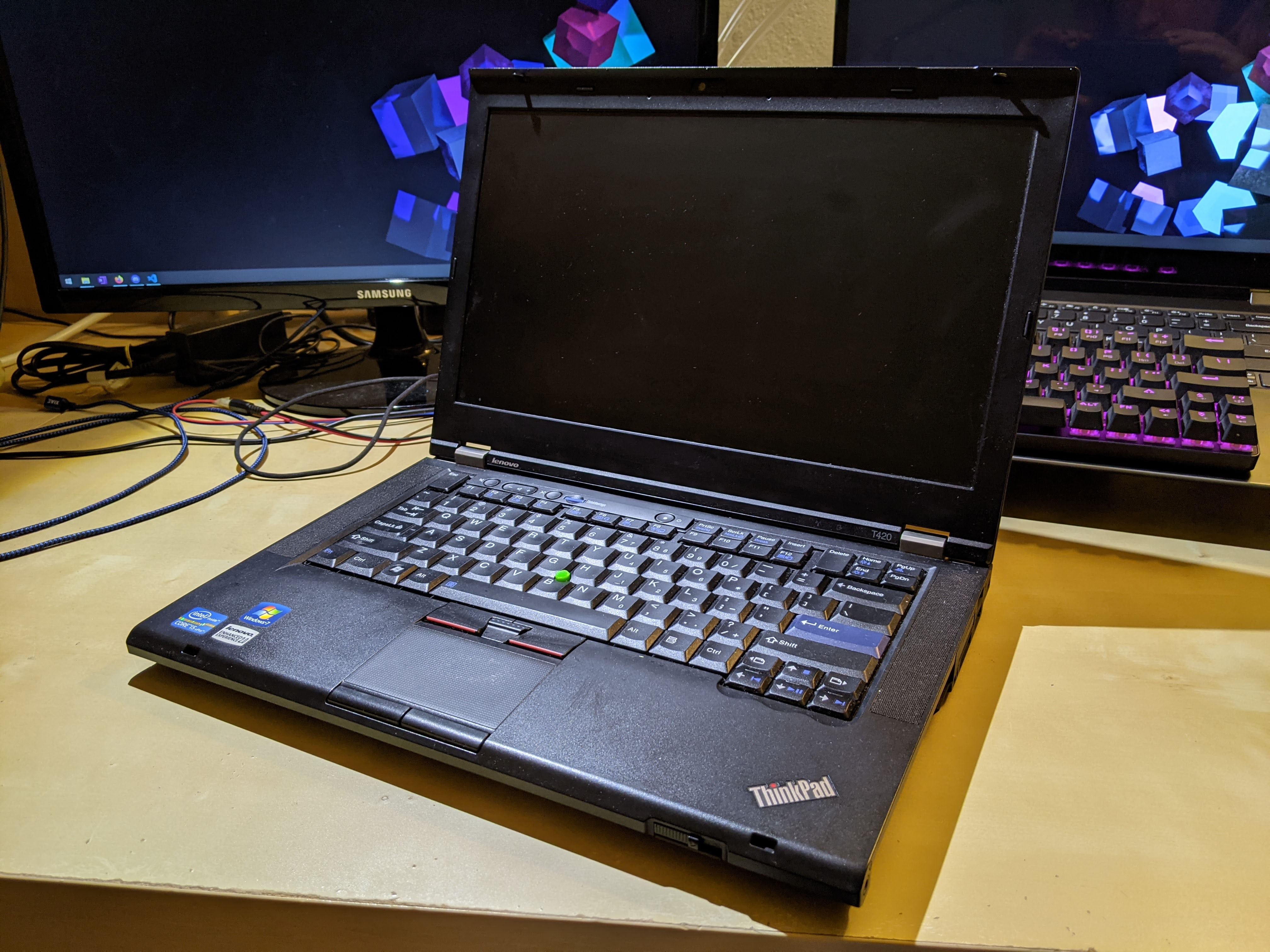 Image of my Thinkpad Laptop