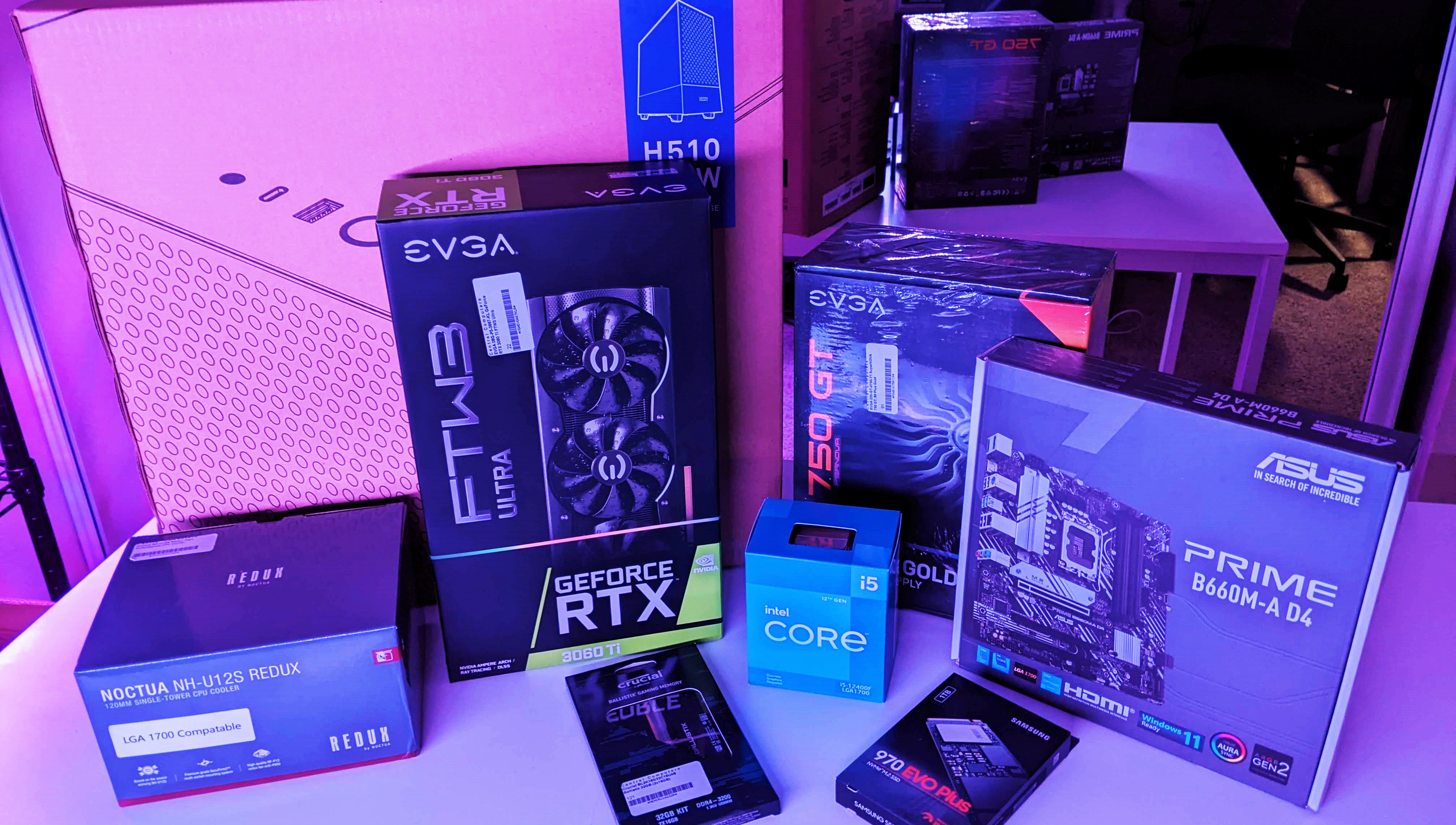 The pile of parts