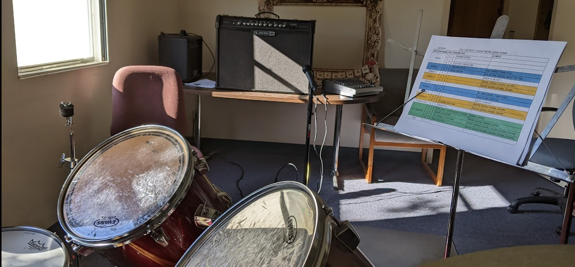 Pic of band room