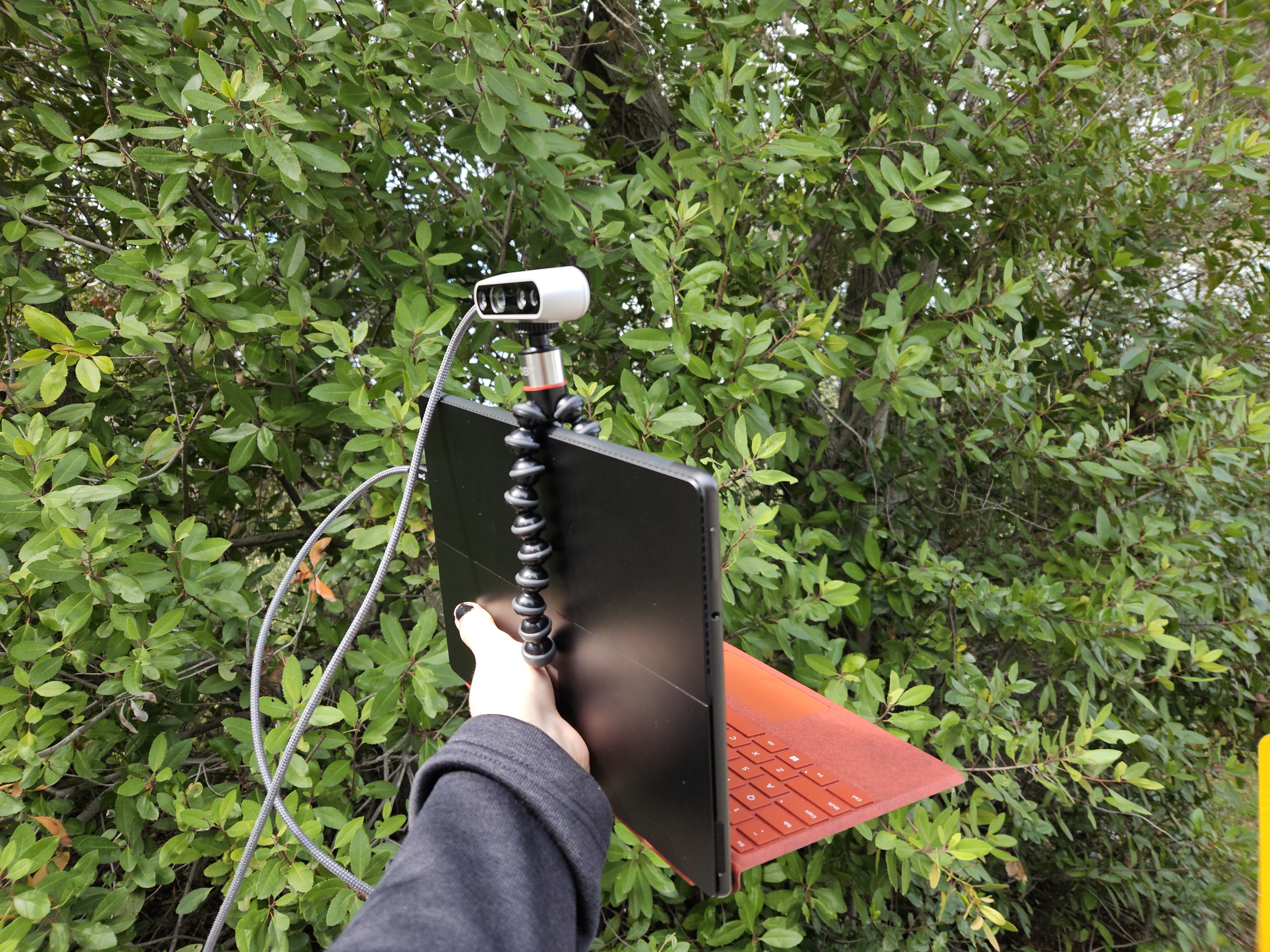 the camera setup